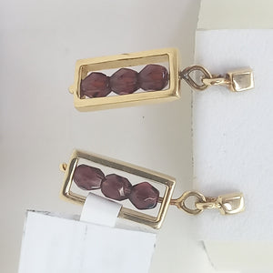 ARETES PAR ORO 14 K 4,60 GRMS (SEMINUEVO)