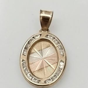 MEDALLA PERSONAL. ORO. 10 K 1 GRMS (SEMINUEVO)
