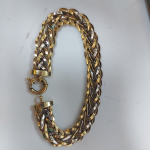 PULSERA. ORO. 14 K 12.6 GRMS (SEMINUEVO)