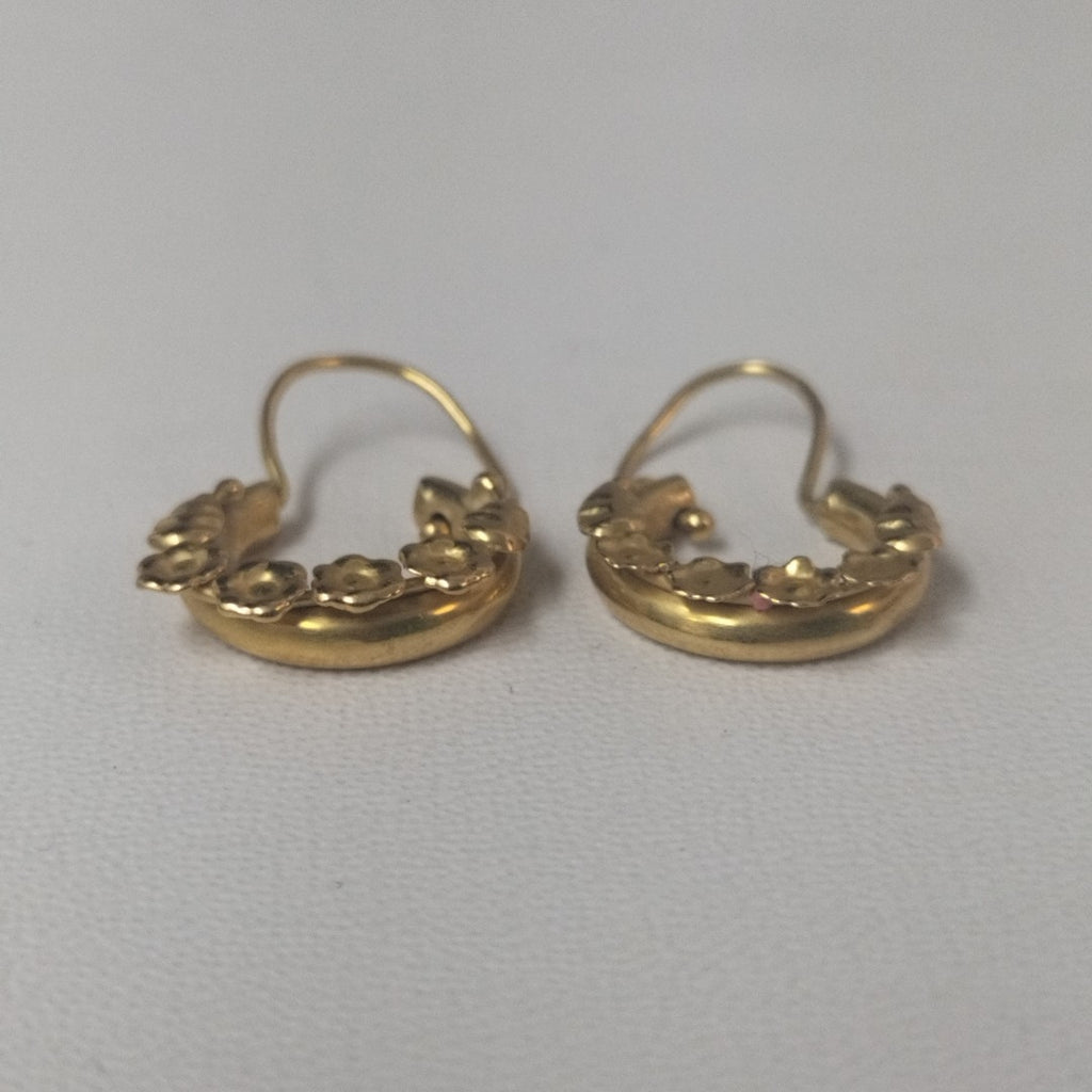ARRACADAS PAR ORO 16K 2,00 GRMS (SEMINUEVO)