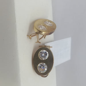 ARETES PAR ORO 10 K 6,80 GRMS (SEMINUEVO)