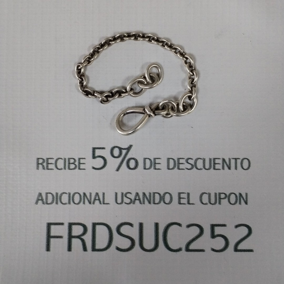 PULSERA PLATA 14,70 GRMS (SEMINUEVO)