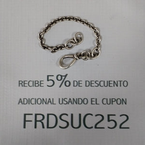 PULSERA PLATA 14,70 GRMS (SEMINUEVO)