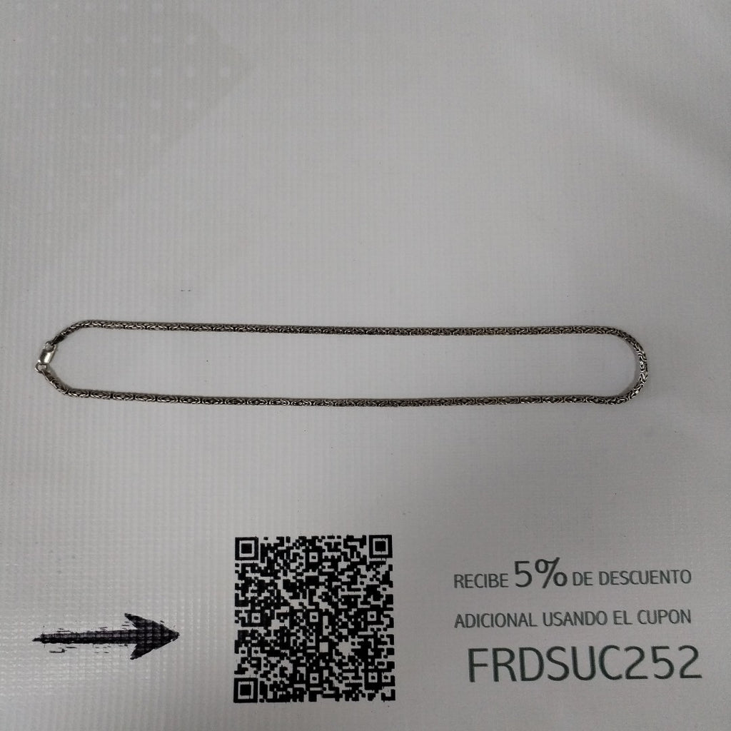 CADENA PLATA 22,30 GRMS (SEMINUEVO)