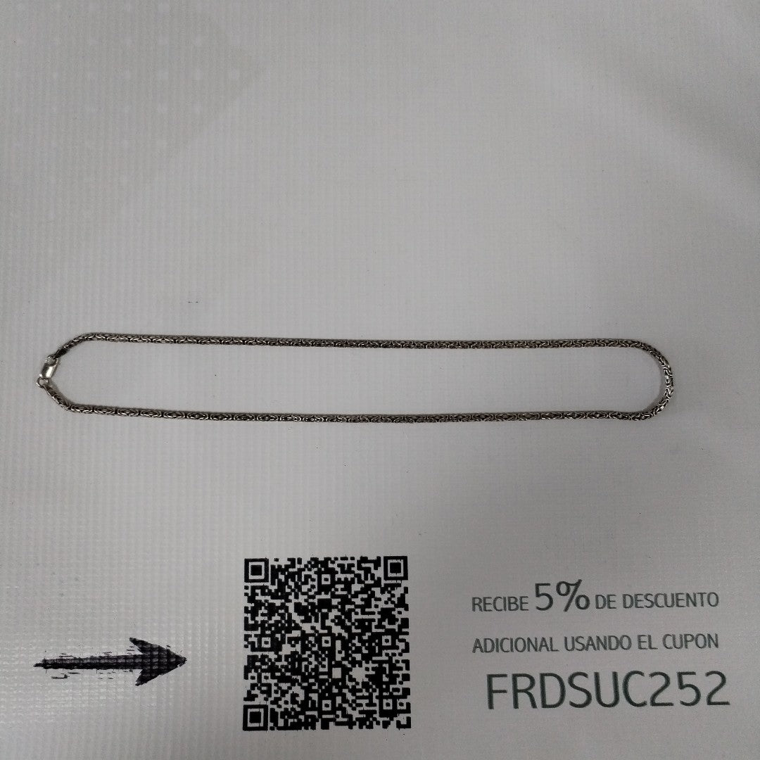 CADENA PLATA 22,30 GRMS (SEMINUEVO)