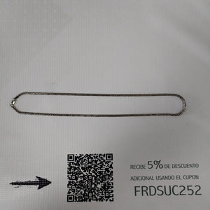 CADENA PLATA 22,30 GRMS (SEMINUEVO)