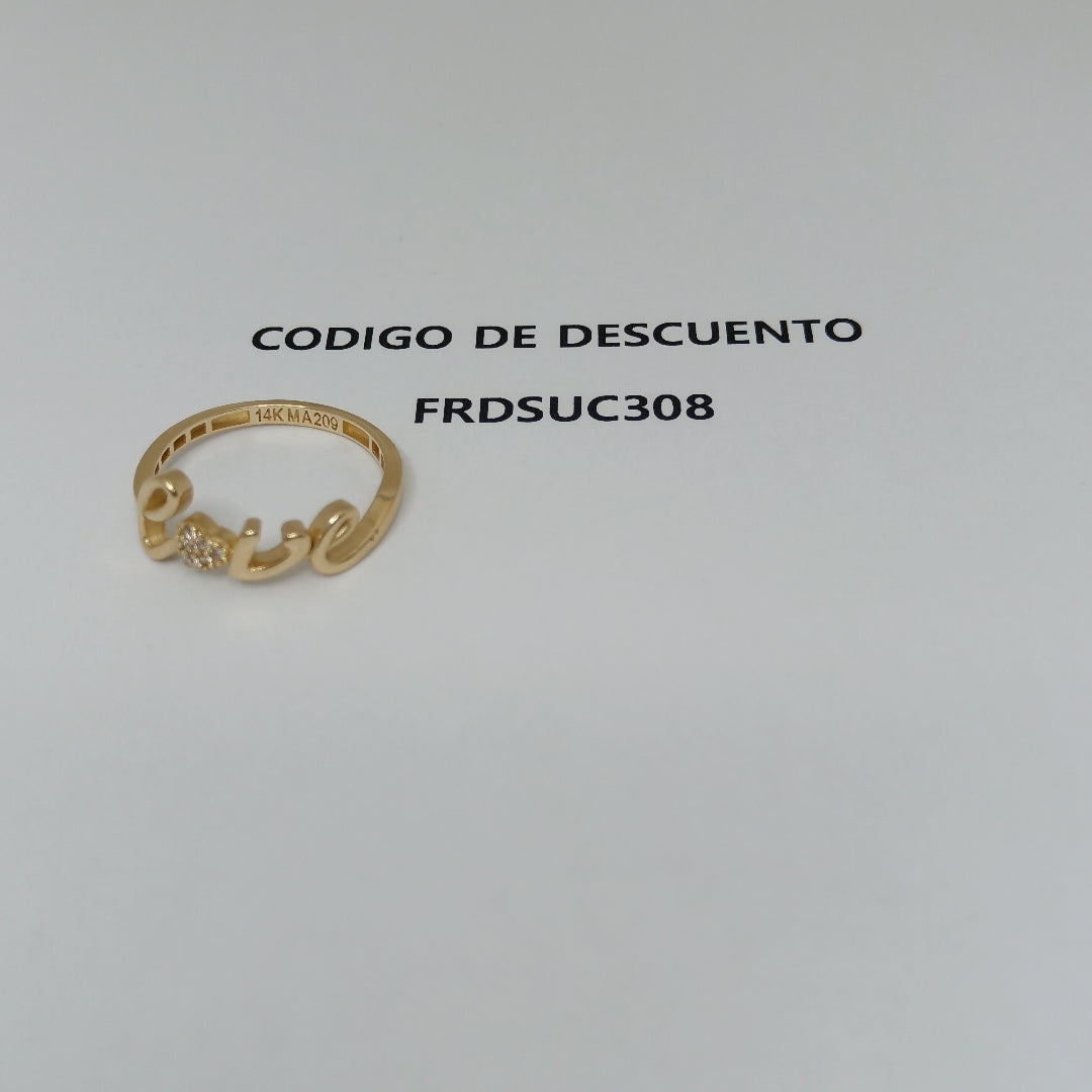 ANILLOS DAMA ORO 14K 2.3 (NUEVO)