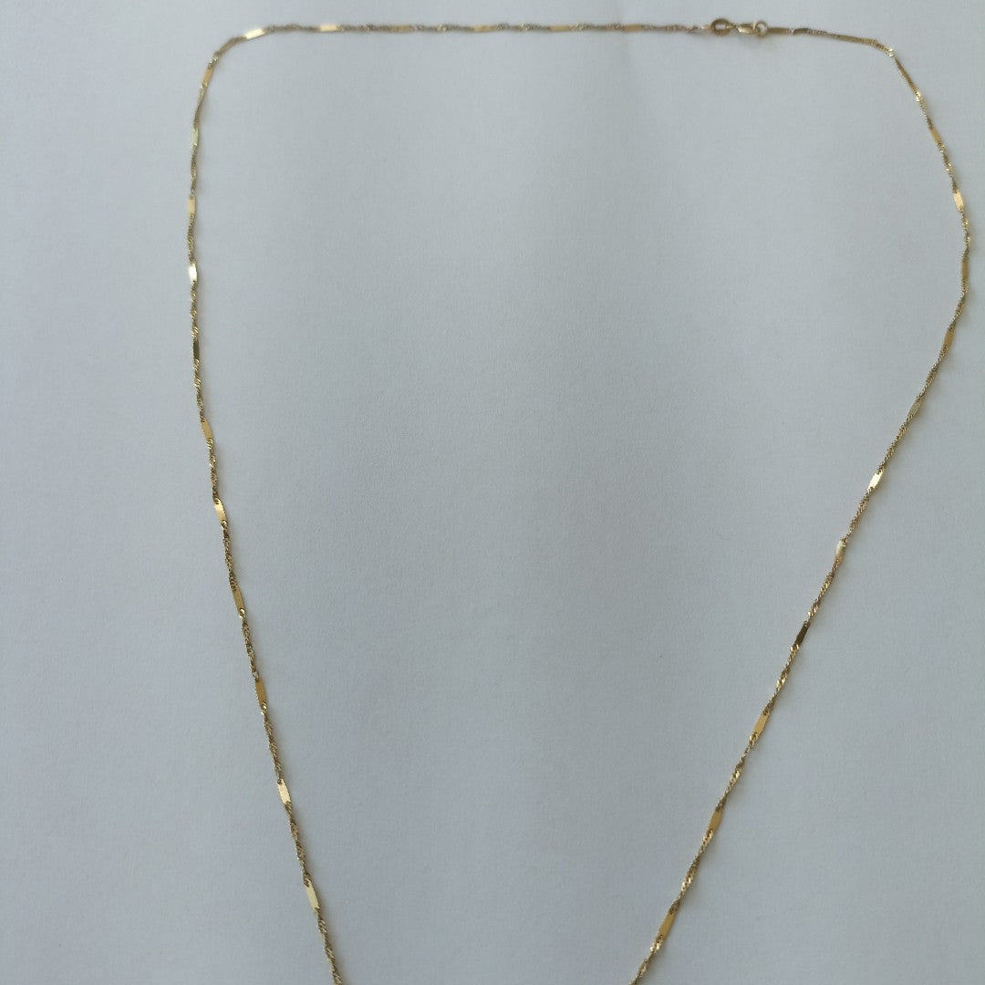 CADENA. ORO. 10 K 1.6 GRMS (SEMINUEVO)