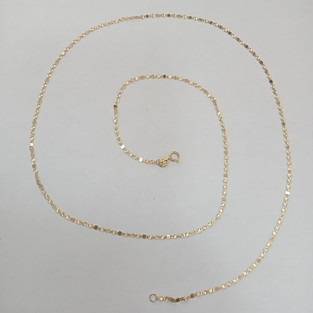 CADENA. ORO. 14 K 1.7 GRMS (SEMINUEVO)