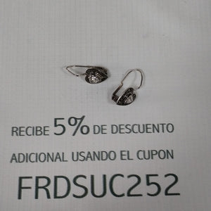 ARETES PAR PLATA 4,20 GRMS (SEMINUEVO)