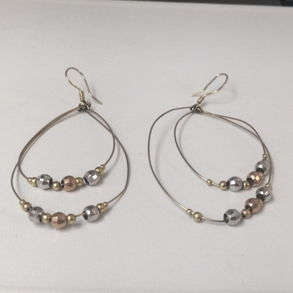 ARETES PAR ORO 10 K 6,00 GRMS (SEMINUEVO)