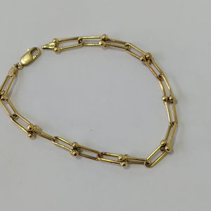 PULSERA. ORO. 14 K 5.8 GRMS (SEMINUEVO)