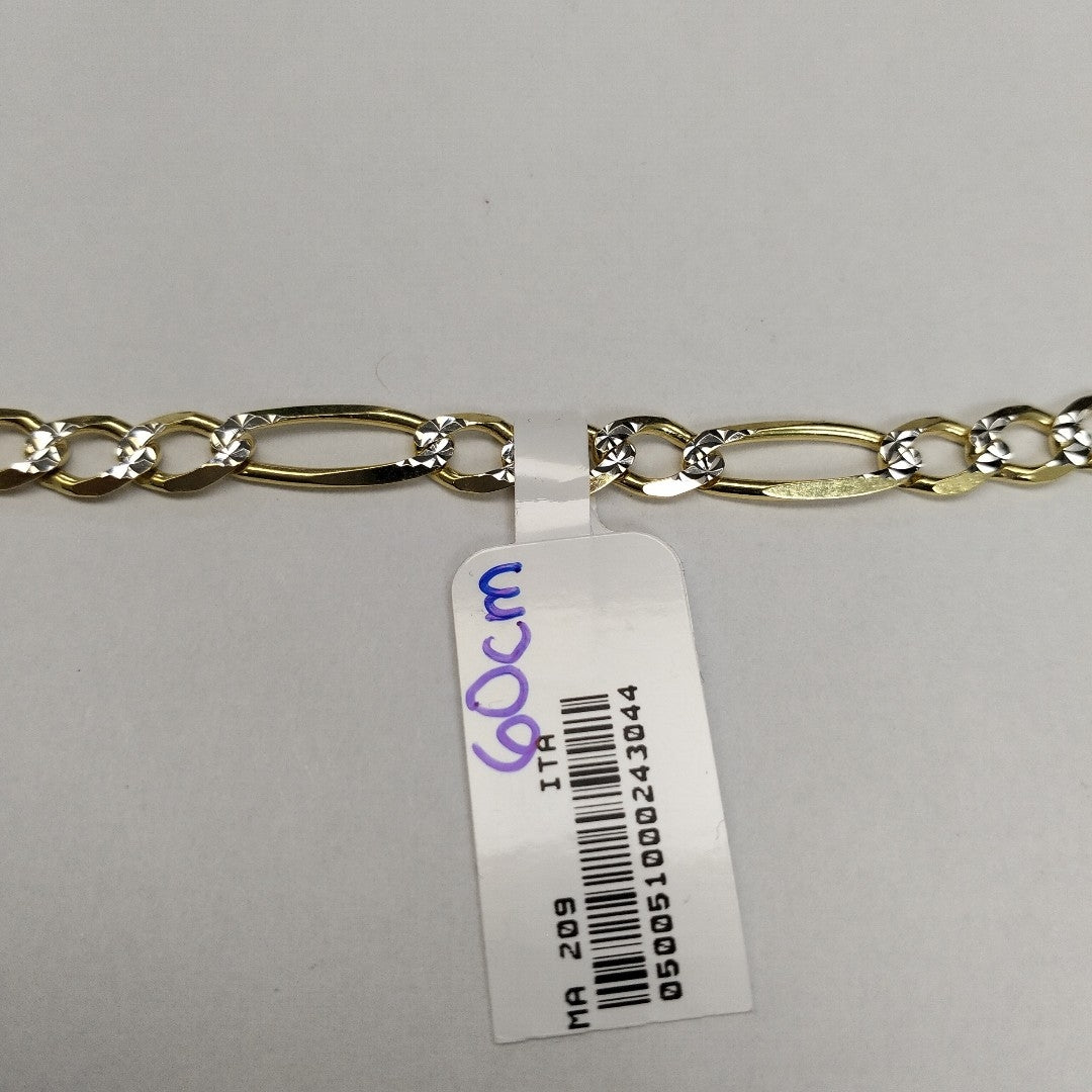 CADENAS CARTIER 3 1 DIAMANTADA ORO 14K 23.4 (NUEVO)