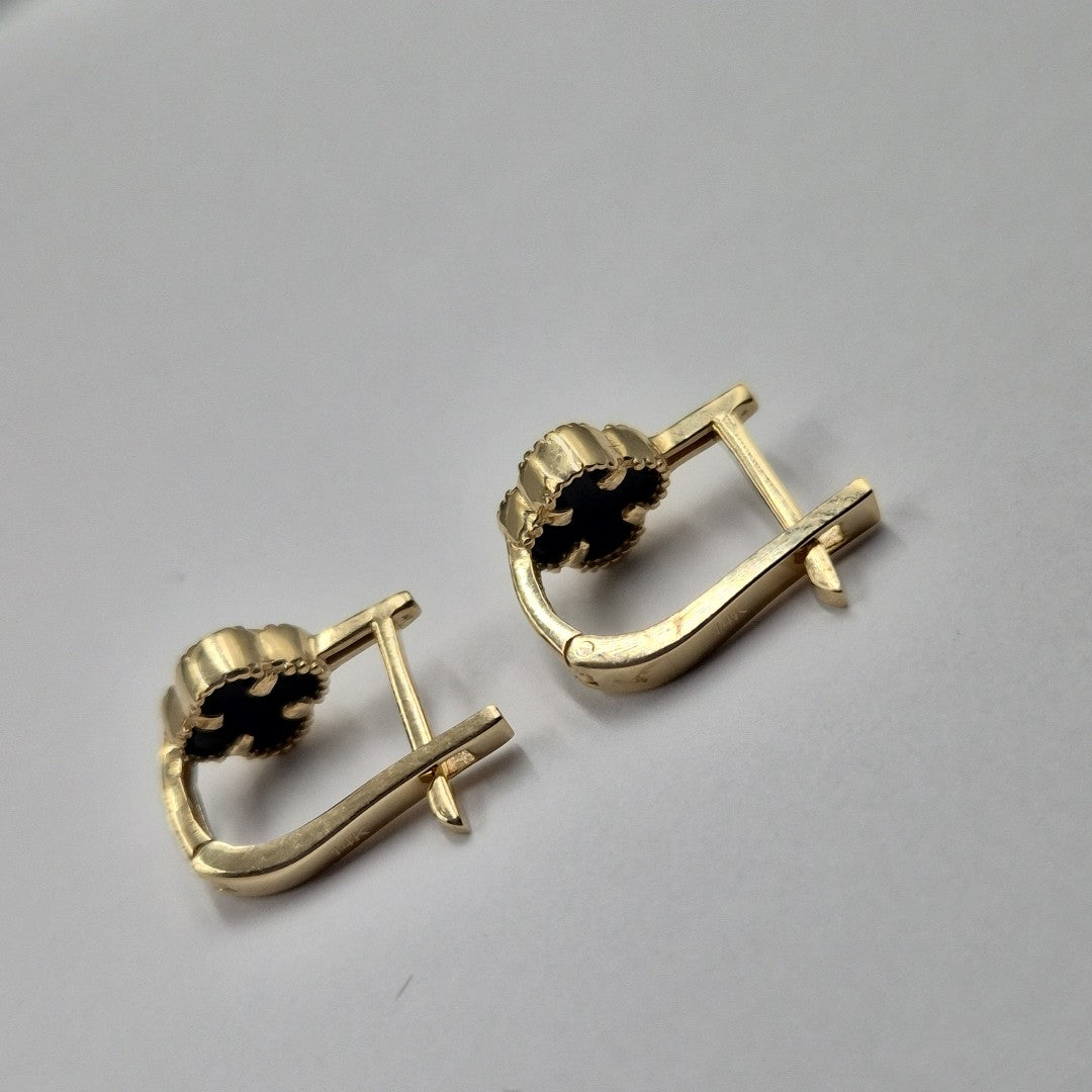 BROQUELES ORO 14K 2.3 (NUEVO)