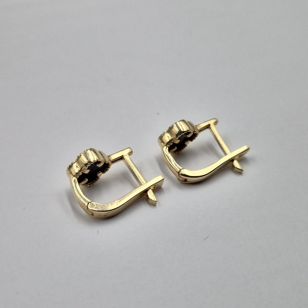 BROQUELES ORO 14K 2.3 (NUEVO)