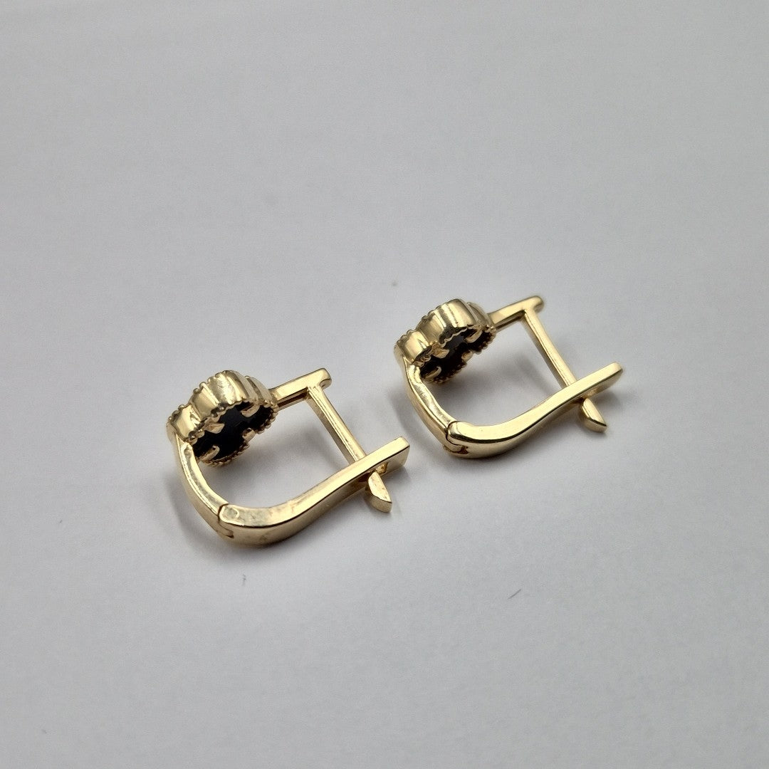 BROQUELES ORO 14K 2.3 (NUEVO)