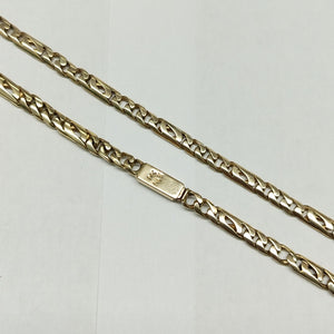 CADENA. ORO. 14 K 23.9 GRMS (SEMINUEVO)