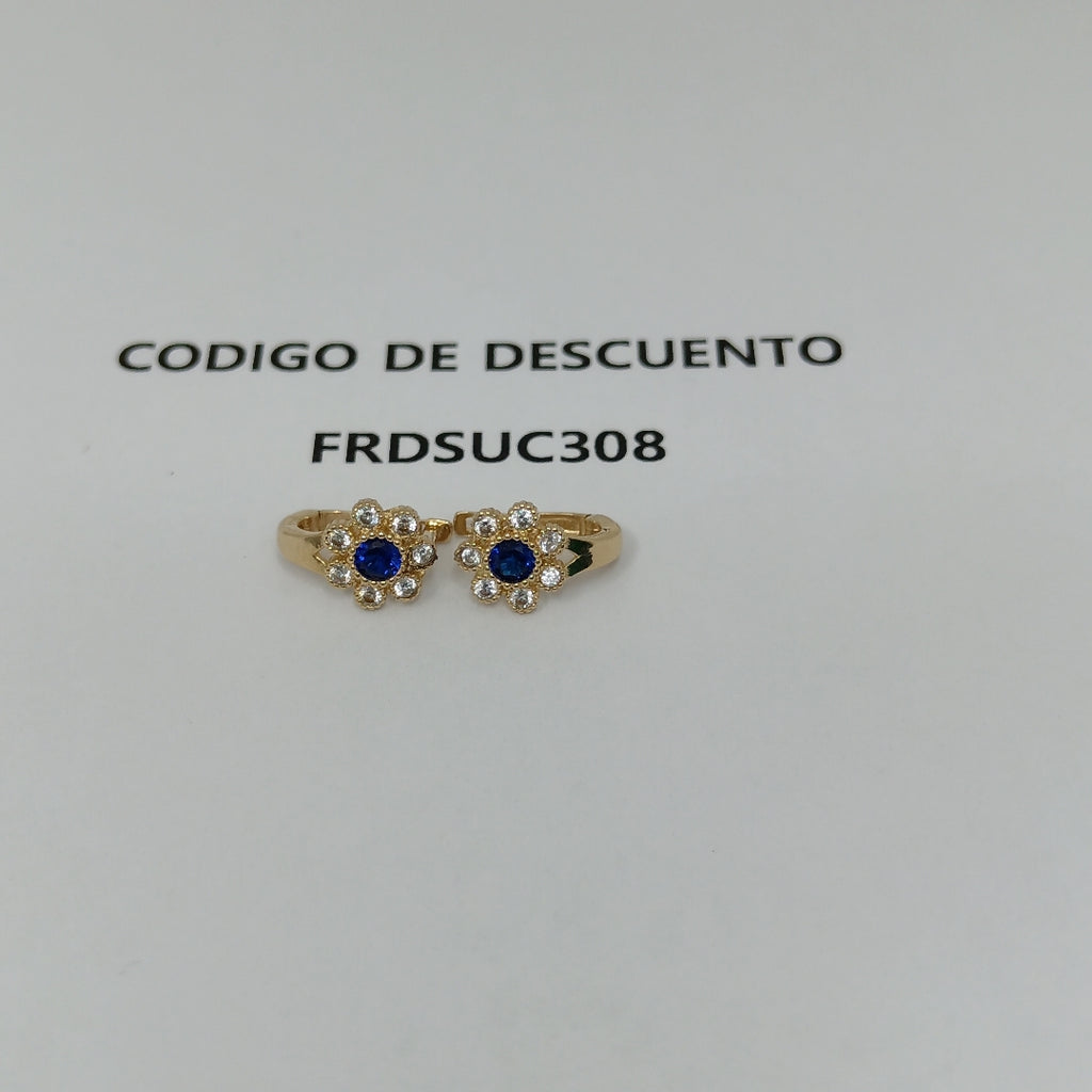 BROQUELES ORO 14K 1.5 (NUEVO)