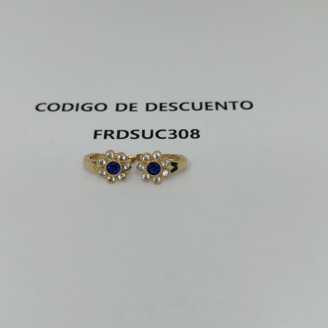 BROQUELES ORO 14K 1.5 (NUEVO)