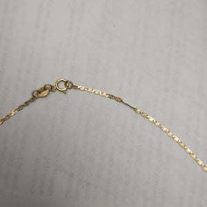CADENA. ORO COMBINADO. 10 K 1.4 GRMS (SEMINUEVO)
