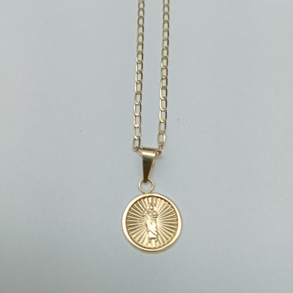CADENA, DIJE. ORO. 10 K 1.3 GRMS (SEMINUEVO)