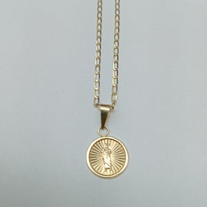 CADENA, DIJE. ORO. 10 K 1.3 GRMS (SEMINUEVO)