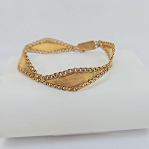 PULSERA. ORO. 10 K 14.9 GRMS (SEMINUEVO)