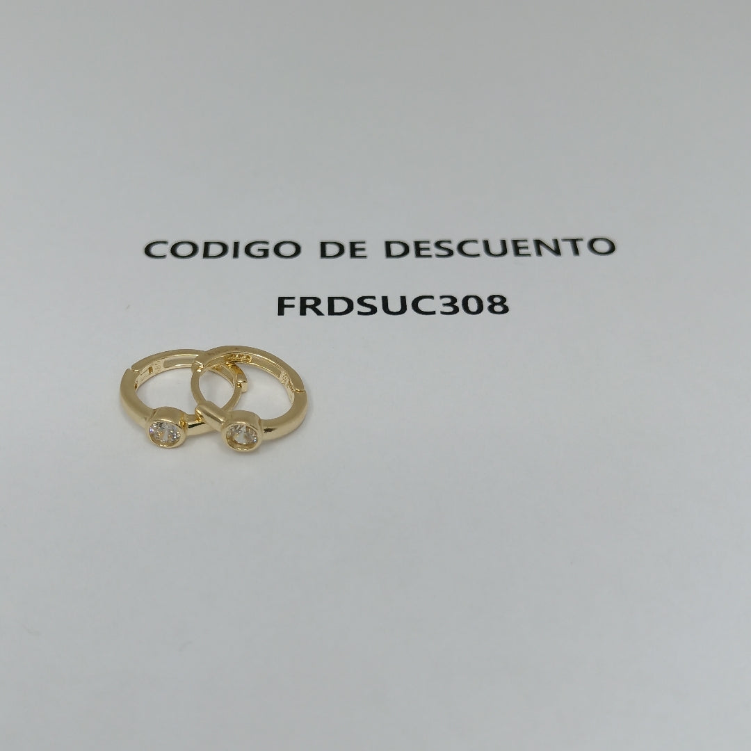 HUGGIES ORO 14K 1.4 (NUEVO)