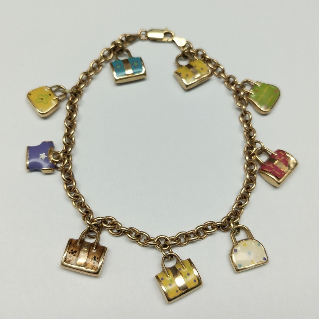 PULSERA. ORO. 14 K 13.6 GRMS (SEMINUEVO)