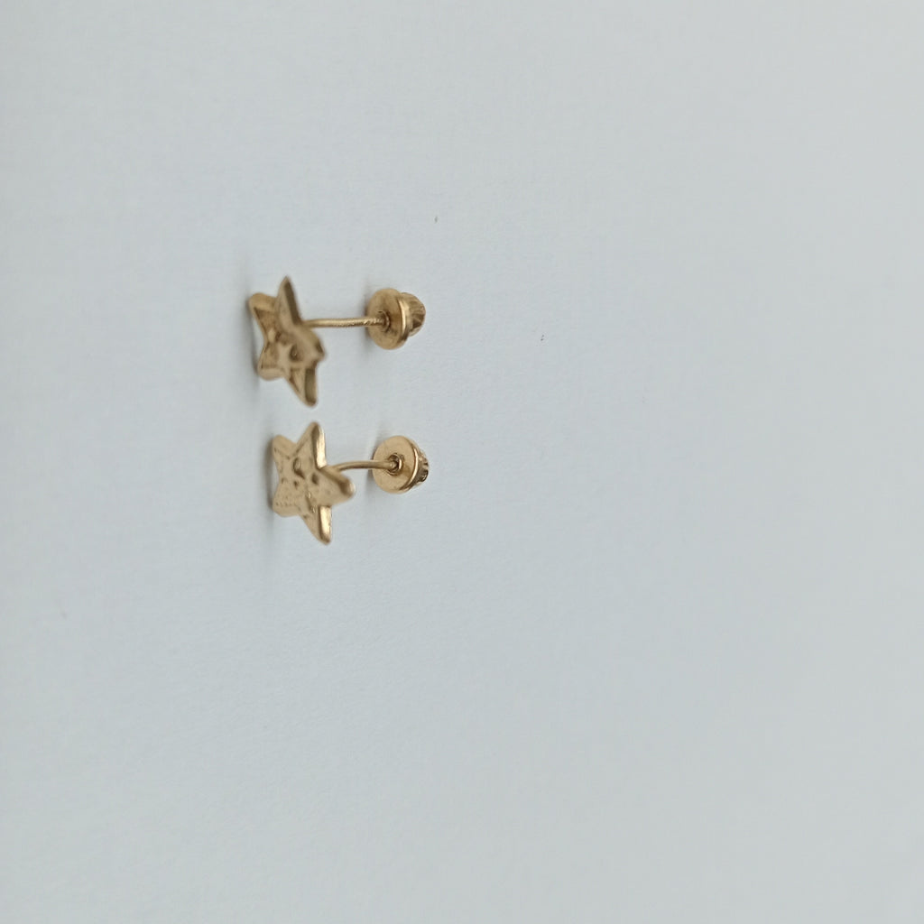 BROQUELES PAR. ORO. 14 K 0.3 GRMS (SEMINUEVO)