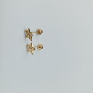 BROQUELES PAR. ORO. 14 K 0.3 GRMS (SEMINUEVO)
