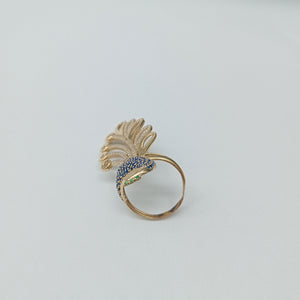 ANILLO ORO 14 K 7,20 GRMS (SEMINUEVO)