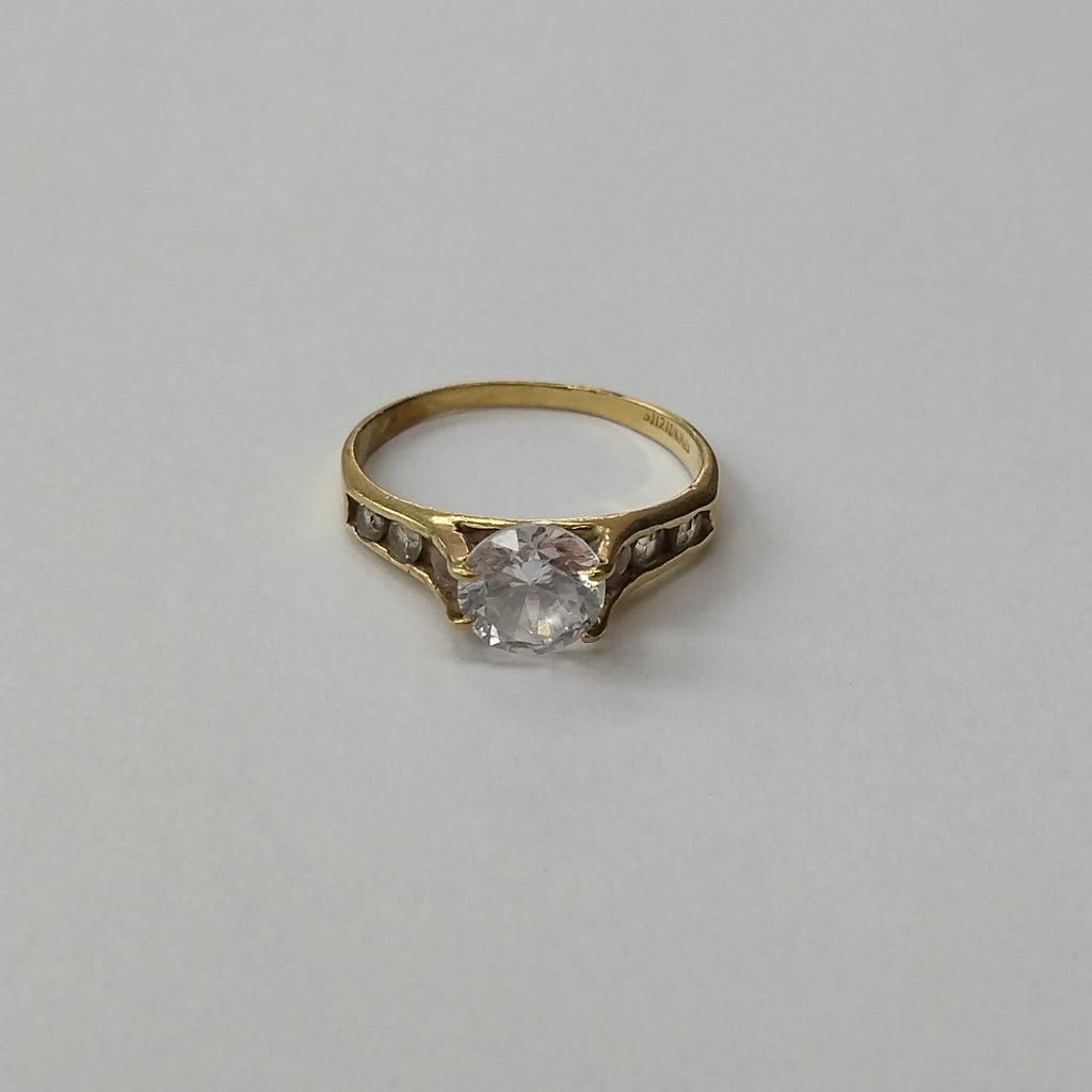 ANILLO. ORO. 10 K 2.2 GRMS (SEMINUEVO)