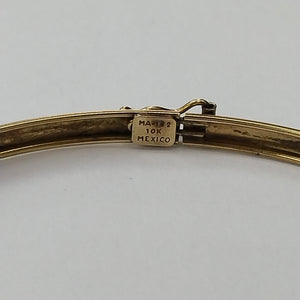 PULSERA RIGIDA. ORO. 10 K 3.8 GRMS (SEMINUEVO)