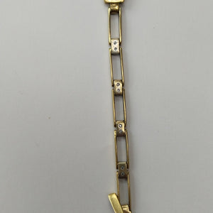 ESCLAVA ORO COMBINADO 10 K 9,30 GRMS (SEMINUEVO)