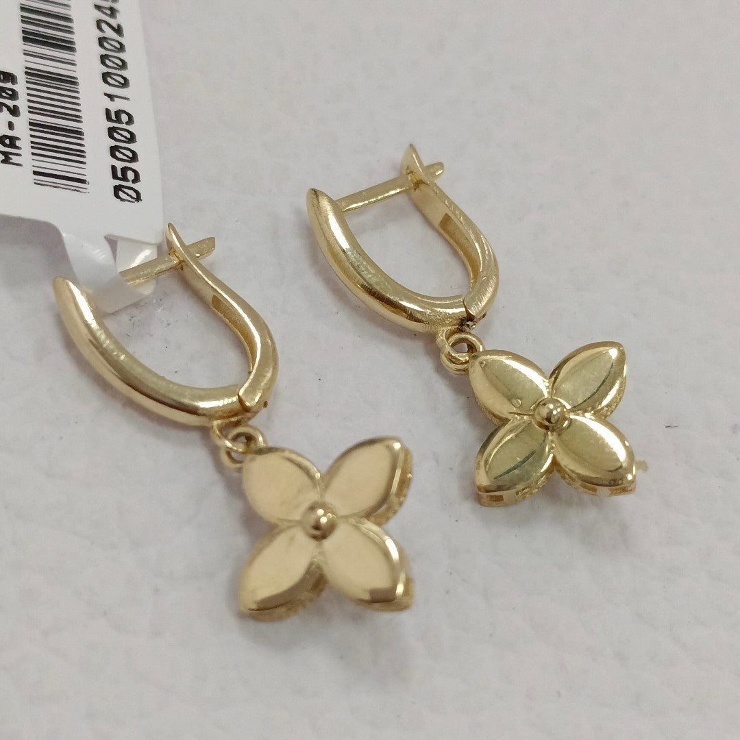 BROQUELES ORO 14K 3.1 (NUEVO)