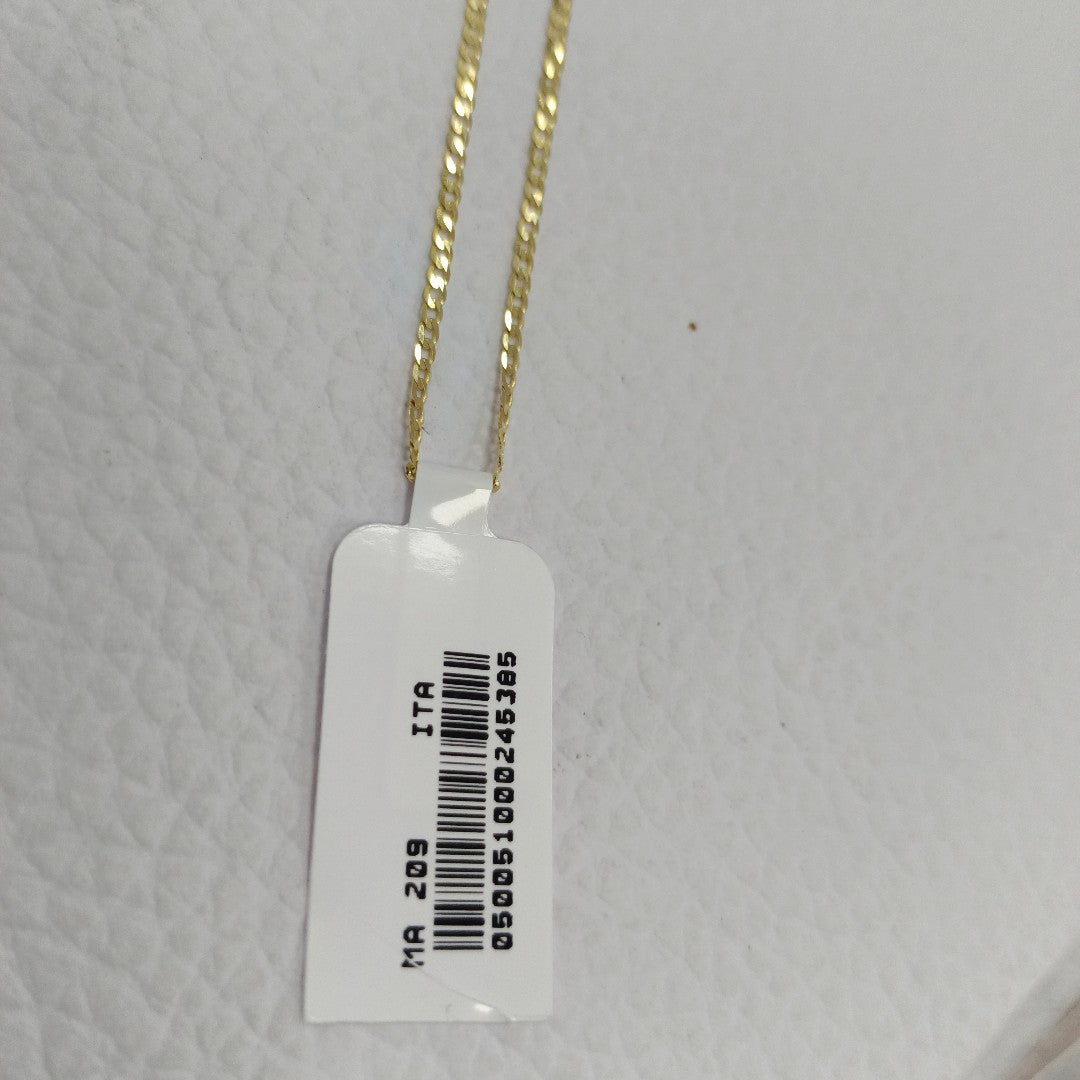 CADENAS BARBADA AMARILLA ORO 14K 1.9 (NUEVO)