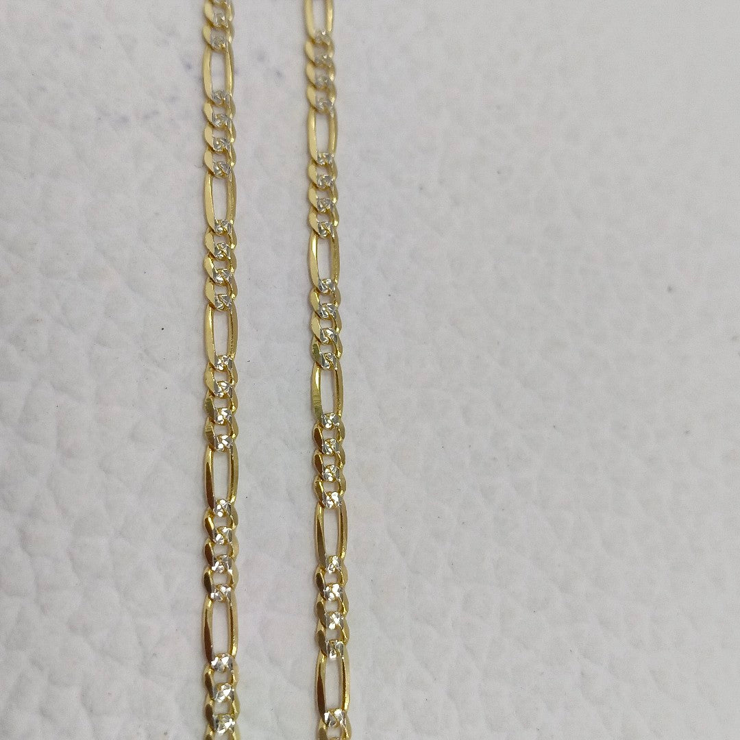 CADENAS CARTIER 3 1 DIAMANTADA ORO 14K 5.2 (NUEVO)