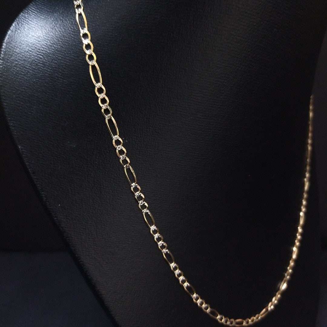CADENAS CARTIER 3 1 DIAMANTADA ORO 14K 8.5 (NUEVO)