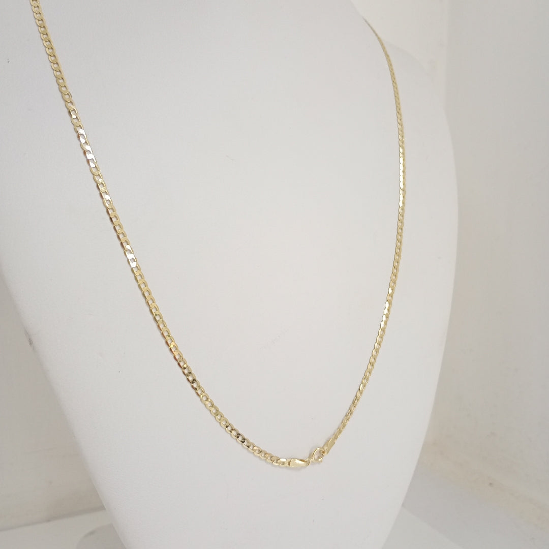 CADENAS BARBADA AMARILLA ORO 14K 4 (NUEVO)