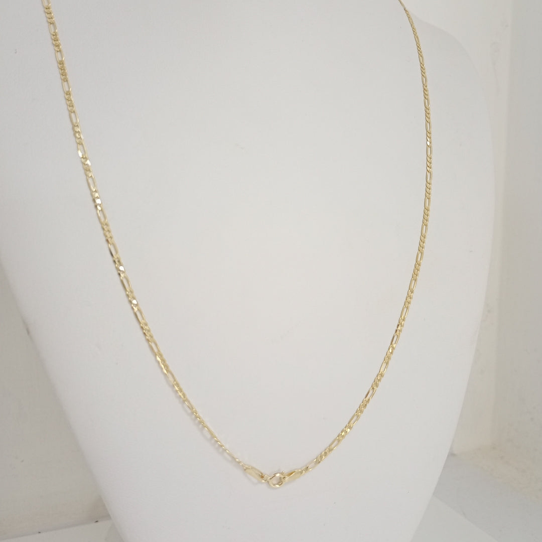 CADENAS CARTIER 3 1 AMARILLA ORO 14K 3.3 (NUEVO)