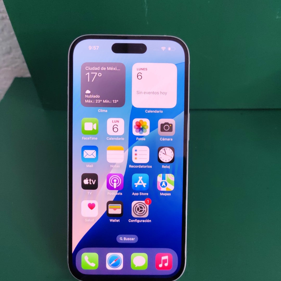 CELULAR APPLE IPHONE 15 A3089 (2023) 128 GB 6 GB RAM (SEMINUEVO)