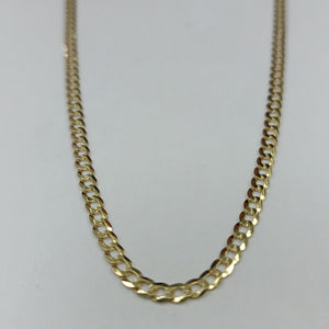 CADENAS BARBADA AMARILLA ORO 14K 7.1 (NUEVO)