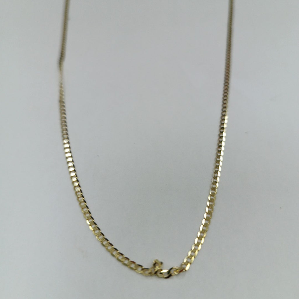 CADENAS BARBADA AMARILLA ORO 10K 2.5 (NUEVO)