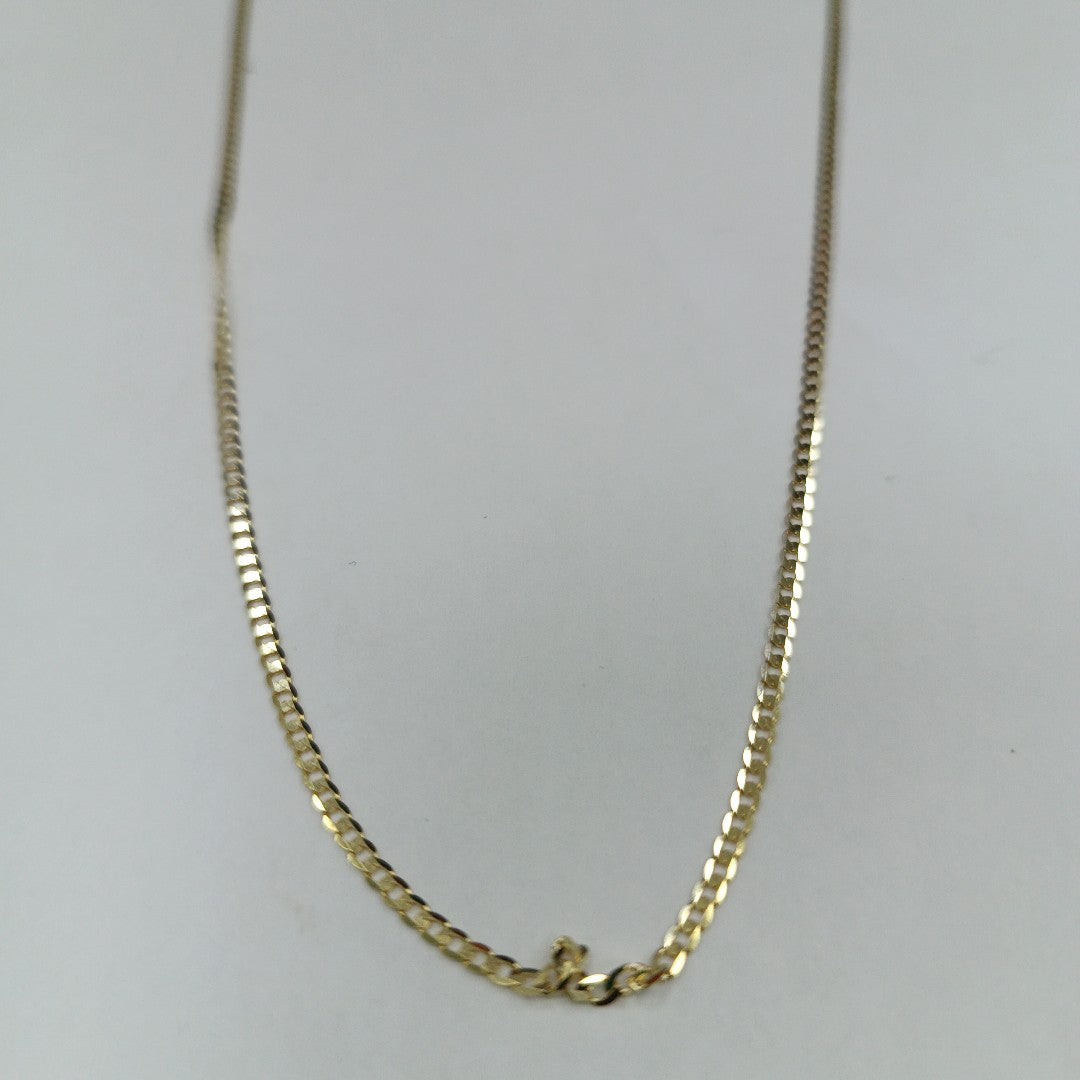 CADENAS BARBADA AMARILLA ORO 10K 2.5 (NUEVO)