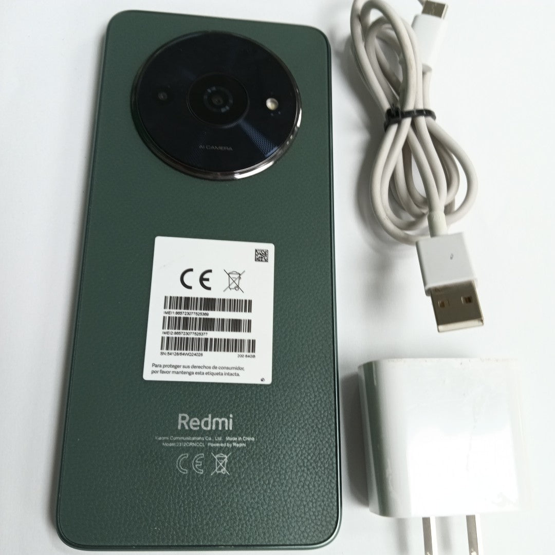 CELULAR XIAOMI REDMI A3 2312CRNCCL (2024) 64 GB 3 GB RAM (SEMINUEVO)