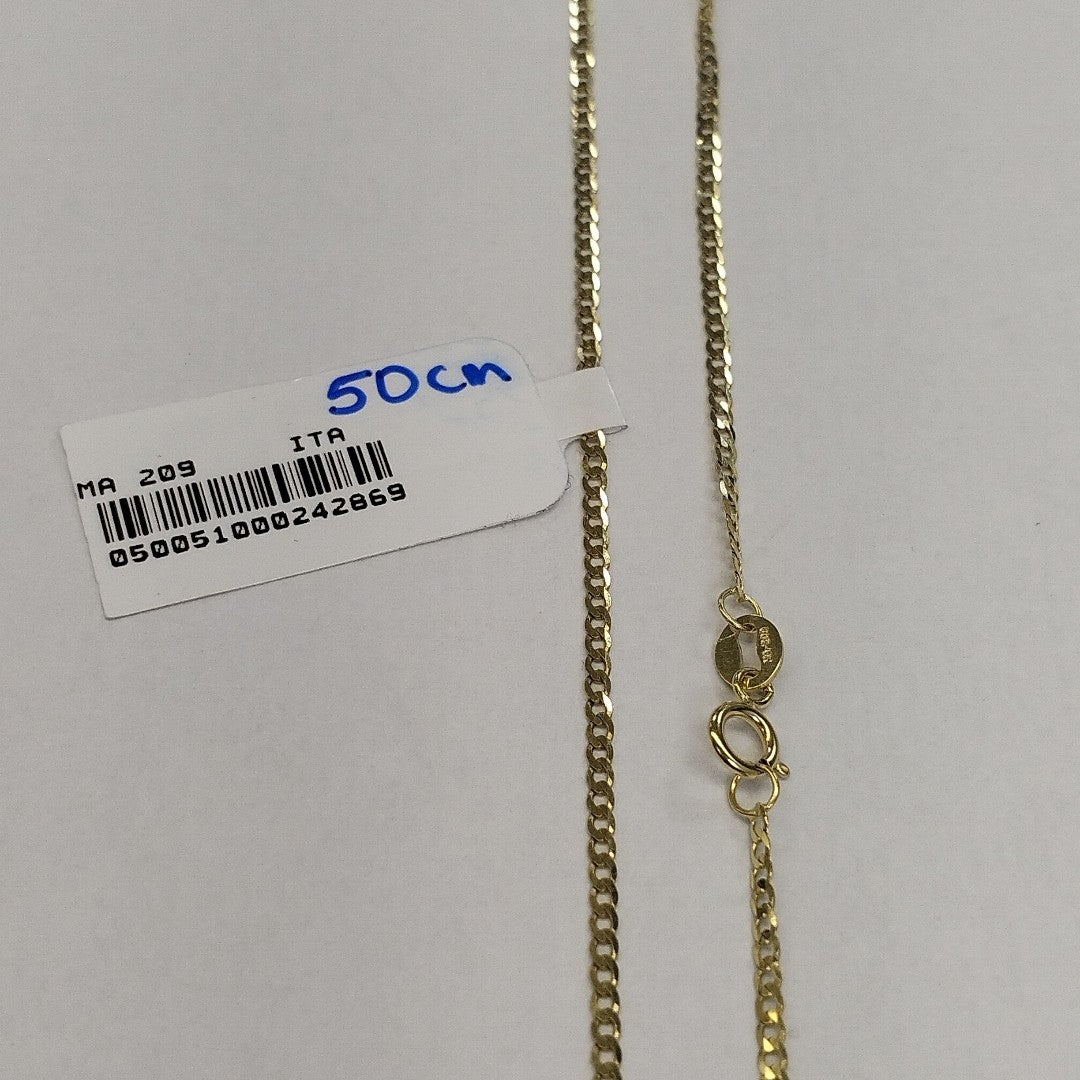 CADENAS BARBADA AMARILLA ORO 14K 1.9 (NUEVO)