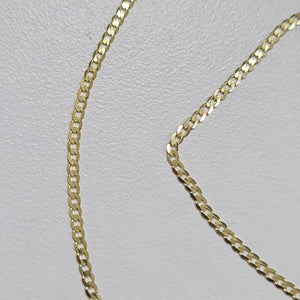 CADENAS BARBADA AMARILLA ORO 14K 1.8 (NUEVO)