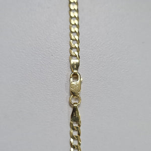CADENAS BARBADA AMARILLA ORO 14K 6.6 (NUEVO)