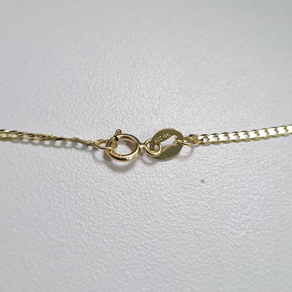 CADENAS BARBADA AMARILLA ORO 14K 2.1 (NUEVO)